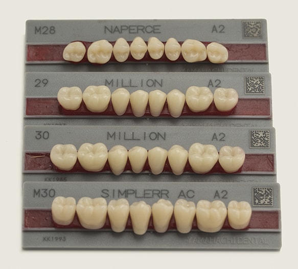 Зубы акриловые эстедент-02, размер 26